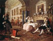 HOGARTH, William Marriage a la Mode  4 Sweden oil painting reproduction